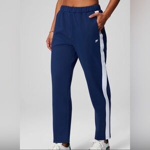 Fabletics Tapered Tricot Pant Small NWT Blue